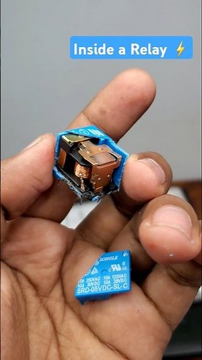 How Relay Works | Inside a Relay | Arduino Relay Code | Relay Disassemble #tronicslk