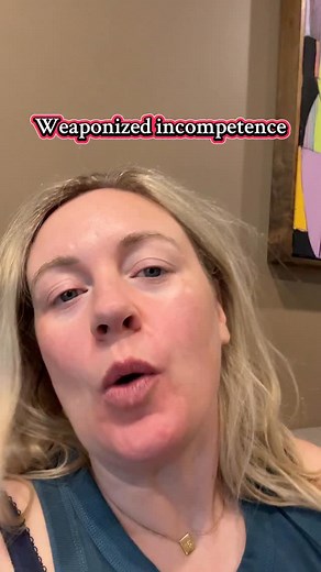 5.8K views · 21K reactions | Weaponized incompetence for everyone! Share your tips below 藍 | farideh | Facebook