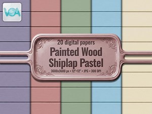 Painted Wood Shiplap Pastel Digital Paper, 20 Soft Plank Textures, Spring Background, for Junk Journal, Scrapbooking, Nursery Decor JPG - Etsy UK