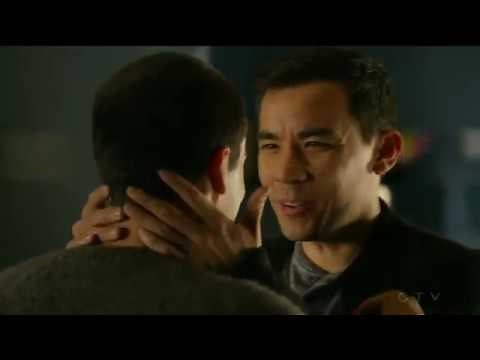 Jack Falahee /Conrad Ricamora - Gay Kiss scene - How to Get Away With Murder season 4