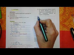 4E Calcul littéral --- Leçon programme de calcul