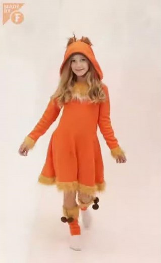 🦊Fox Costume for Girls - Made By Funidelia