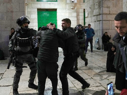 Israeli police attack worshippers inside Al-Aqsa Mosque