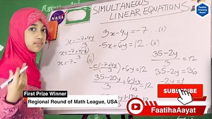 29K views · 166 shares | Math With Faatiha | Simultaneous Linear Equations | Substitution & AddSubtract Method | Faatiha Aayat | Facebook