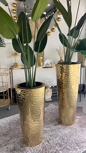 Planter Vases with plants starting from $299 @cocofurnituregallery_hialeah ✨ nationwide shipping available! 833-588-2626 📱 contact info in bio. | Coco Furniture Gallery-Hialeah
