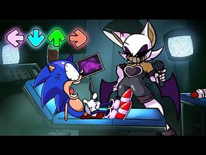 Friday Night Funkin' - Sonic Hospital Vs. Rouge The Bat (FNF Mod)