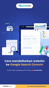 Google Search Console adalah alat gratis dari Google untuk memastikan website Anda terindeks di hasil pencarian. Ini membantu memantau performa website dan memberi tahu jika ada error yang bisa mempengaruhi peringkat Selain itu, Google Search Console memberi laporan tentang masalah teknis, sehingga Anda bisa memperbaikinya untuk meningkatkan visibilitas dan ranking website Anda di Google #NaikLevel #Rumahweb #Google #SEO #TipsWebsite | Rumahweb Indonesia | Facebook