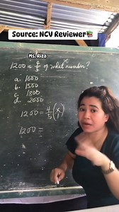 132K views · 3K reactions | Fraction-related problem Source: NCV Reviewer✍️ #fblifestyle #CSEREVIEW | Ms. Riza Teaching Math | Facebook