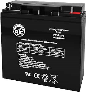AJC Battery Compatible with Vector VEC012B 12V 22Ah Jump Starter Battery
