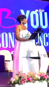 This is my own calling, a voice told me that this how I can give back to the society by empowering young girls” - Berla Mundi states as she delivers the opening remarks at B.You Conference #PulseEvents | Pulse Ghana