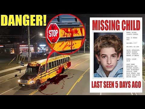 WE FOUND AND SAVED A MISSING CHILD INSIDE A HAUNTED SCHOOL BUS! (SHORT FILM)