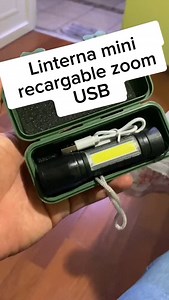 1.4K views · 19 reactions | Linterna Mini recargable zoom USB...