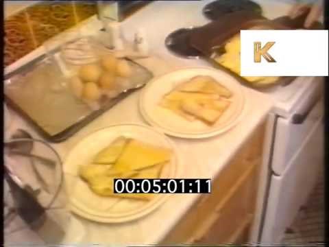 1980s UK Housewife, Laundry, Ironing, Washing Up, Housework