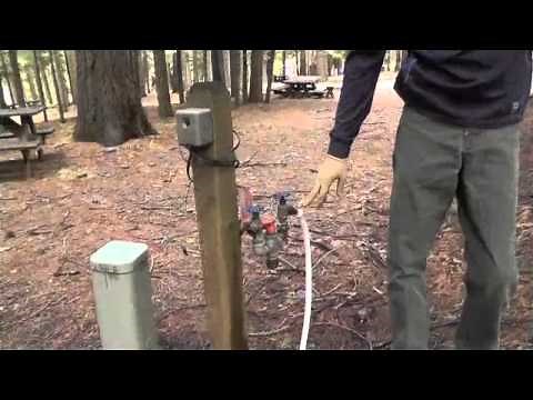 HOW TO CONNECT YOUR TRAVEL TRAILER OR RV TO CAMPSITE HOOK-UPS (2 OF 2)