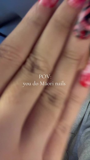 Māori Nail Art: Stunning Press-On Sets Coming Soon!