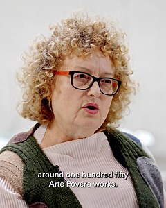 51 reactions | ️ « Selon moi, l'Arte Povera n'est pas un mouvement, c'est un état d'âme. » Carolyn Christov-Bakargiev, spécialiste de l’Arte Povera nous éclaire sur ce courant artistique et revient sur la conception de l'exposition dont elle est commissaire.  Voir l’interview en intégralité ici : https://youtu.be/w_JJAORui7w | Bourse de Commerce - Pinault Collection | Facebook