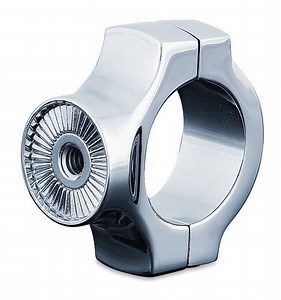 Kuryakyn Side Mount License Plate Mount Clamp For Harley / Yamaha 1999-2026