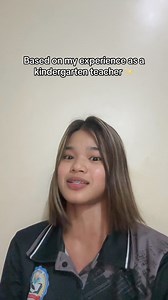 6.7K views · 313 reactions | Sa mga nag ask nakaraan ito na po, based on my experience as a Kindergarten Teacher 來❤️ #kindergartenteacher #teacherlife | Mina Brae | Facebook