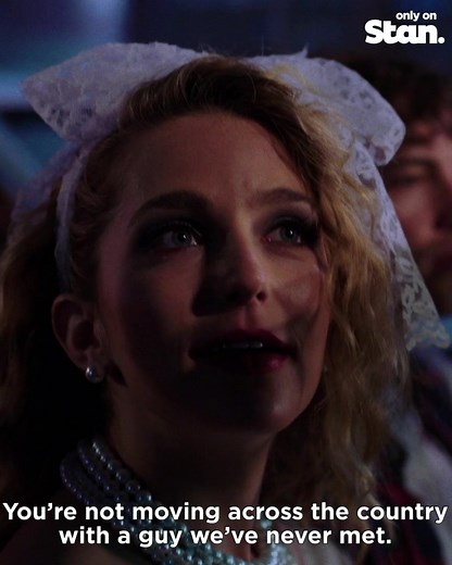 Frizz your hair and flip on Valley Girl. 🕺 The premiere of the classic 80s film remake is coming exclusively to Stan July 17. | Stan.