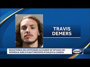 Registered sex offender accused of spying on women, girls in bathrooms