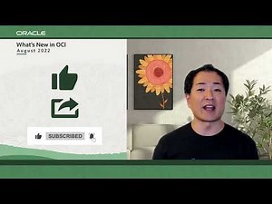 What's New in OCI - August 2022