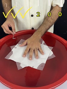 Can Tissue Papers Float? An Extreme Experiment!