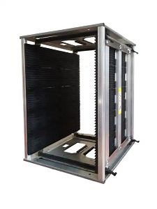 [Hot Item] Strong and Durable Excellent Stability Durable Folding SMT ESD PCB Magazine Rack for PCB Loader