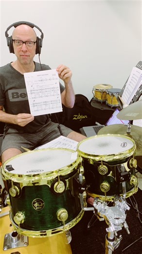 Ben practicing for a show THIS SUNDAY with vocal supergroup MOSS feat. Jo Lawry, Lauren Kinhan, Theo Bleckmann, Kate McGarry & Peter Eldridge Keith Ganz & Matt Aronoff. New Yorkers, get thyselves to Joe’s Pub! 🏃💨 #drummer #drums | Laila Biali
