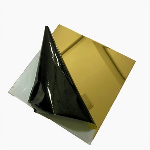 [Hot Item] Stainless Steel 201 304 Mirror Gold Sheet Stainless Steel Hairline Sheet Afp Shiny