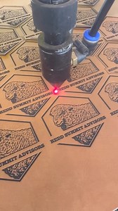 Custom leatherette hat patches have never been easier to make :) | OMTech