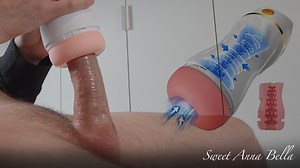 Sohimi 남자 자동 남성 자위대, 오럴 흡입 모드, 놀라운 느낌과 엄청난 오르가즘.