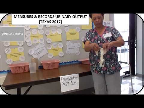 (2022) MEASURES & RECORDS URINARY OUTPUT