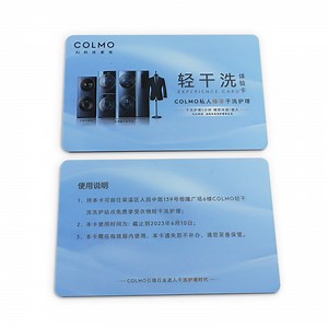 [Hot Item] Plastic Business Card Side Printing Name Custom Membership Plastic PVC VIP Gift Cards