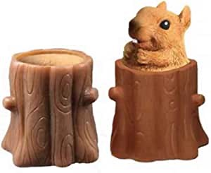 TEKEFT Silicone Decompression Evil Squirrel Cup, Squirrel Toys, Stress Relief for Kids & Adult Age 3+