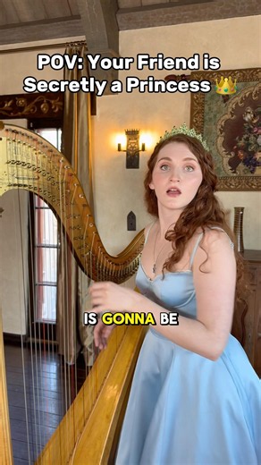 POV: Your Friend is Secretly a Princess 👑 #pov #disney