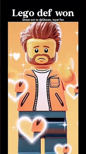 Lego VS Human. “Im not cute anymore” 🎶 #legoanimation #humanvslego