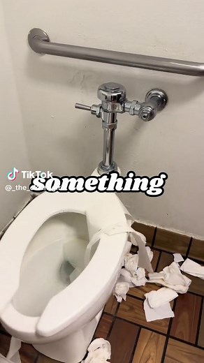 Deep Cleaning a Neglected McDonald's Bathroom for Free
