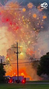 Colorful explosions lit up the sky in a northeast Oklahoma city after a fireworks stand caught fire. Rodney Rhea told Storyful he was out grilling on his back patio when he heard several loud booms. He said this quickly turned into the layered noises of explosion after explosion.