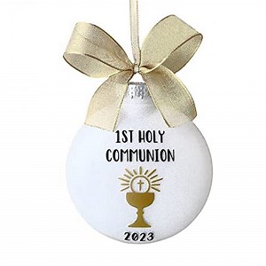 First Communion Ornament, Catholic First Communion Gifts For Boys, First Holy Communion Gifts For Girls, 1st Communion Gifts For Girls