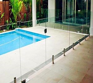 [Hot Item] Glass Swimming Pool Fence Frameless Glass Railing for Swimming Pool