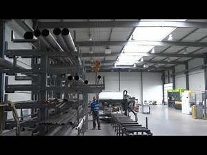 tube material rack/cantilever rack systems