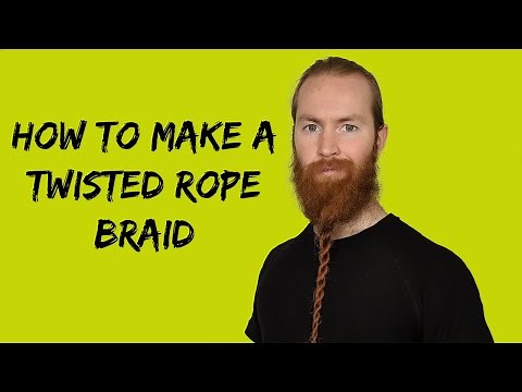 Twisted Rope Braid Beard Tutorial
