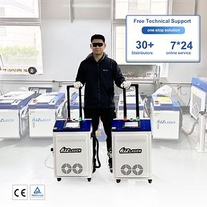 [Hot Item] Máquina de limpieza láser de pulso para maletas, removedor de óxido láser, equipo de limpieza de óxido de acero, máquina limpiadora láser de pulso 500W 300W 200W