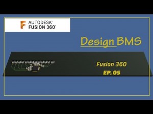 Fusion 360 Electronics - How to design BMS Battery Management System part 5