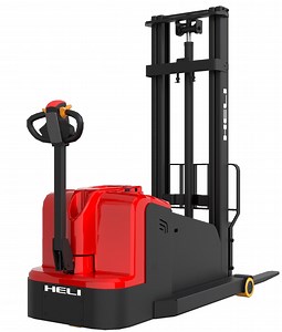 [Hot Item] Heli Pallet Stacker 2 Ton 2 Meter Electric Self Loading Electric Hand Stacker Full Electric 5000mm Self Loading Forklift