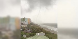 Tornado touches down in Myrtle Beach Friday afternoon