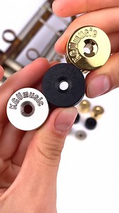 KGUmusic Trumpet Bottom Valve Caps🌟 Introducing the premium Set of 3 Trumpet Bottom Valve Caps by KGUmusic. Available in three sizes—HEAVY, MEDIUM, and LIGHT. - HEAVY Caps: 18.5 mm / 0.71 in, 145 grams - Enhances the trumpet’s resonance for a richer sound. - MEDIUM Caps: 11.5 mm / 0.43 in, 77 grams - Balances weight and response for versatile playing. - LIGHT Caps: 7 mm / 0.28 in, 45 grams - Offers a lighter touch for easier handling and vibrant tones. 🔗 Upgrade Today! Visit KGUmusic.com (link