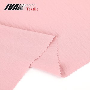 [Hot Item] High Quality 100% Polyester Plain Dyed Crepe Fabric