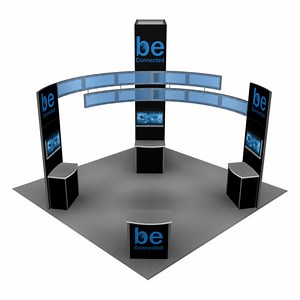 Customizable Modular Trade Show Stands for Unique Displays
