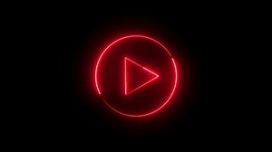 Video Audio Neon Play Button Icon: stockbeeldmateriaal en -video's (rechtenvrij) 3535604051 | Shutterstock